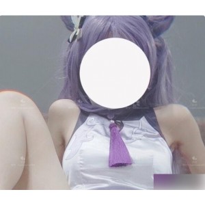 《推特少女欢欢COS原神刻晴作品一部：穿越风雪，与刻晴共舞》