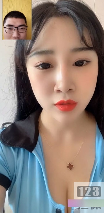 花椒17W粉丝《舞韵儿》1对1视频