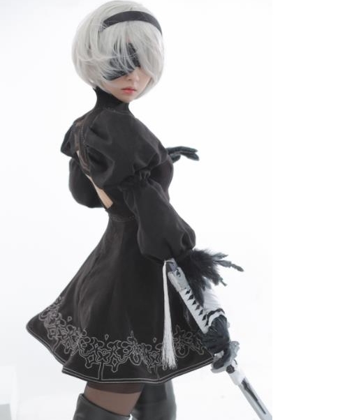 史上cospay最像YoRHa+No.+2+Type+B高清同人