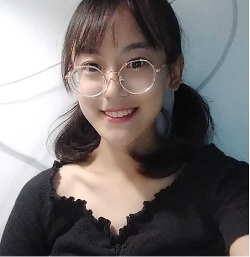 大学生眼镜妹泄密事件