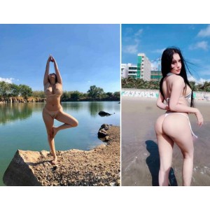 大波浪美pongkyubi1995：反差女神江湖人的多重身份，youtube美食博主，66V2.7G高科技视频揭秘