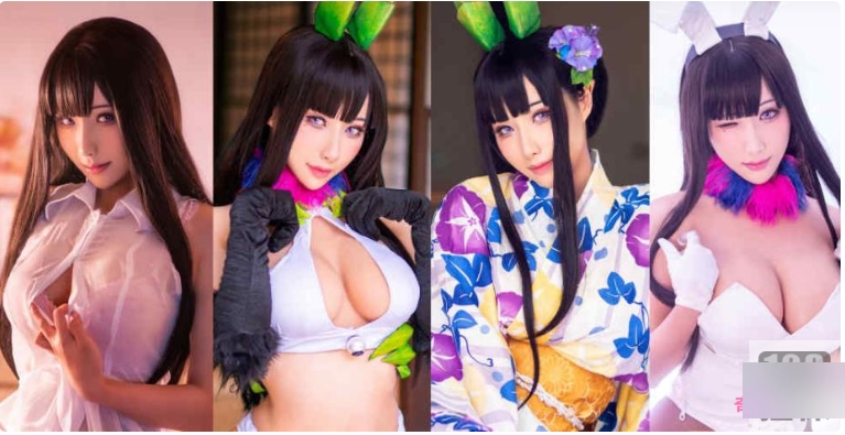 HaneAme雨波合集：高颜值御姐女，视频5.1G，152套内容