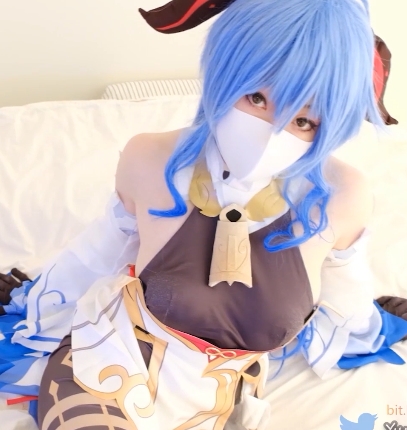 柚子猫COS原神甘雨作品：性感动漫精选视频1.18G