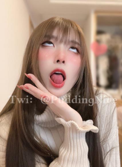 高颜值COSER布丁大法（我是一只啾）合集：抖音网红直播间作品集，身材脸蛋百合风格