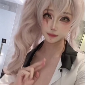 超对味婉莹大王某站伪娘COS1V546MB