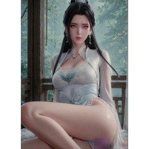 18部AI创作岁末季夏国漫女角色50G太对味了