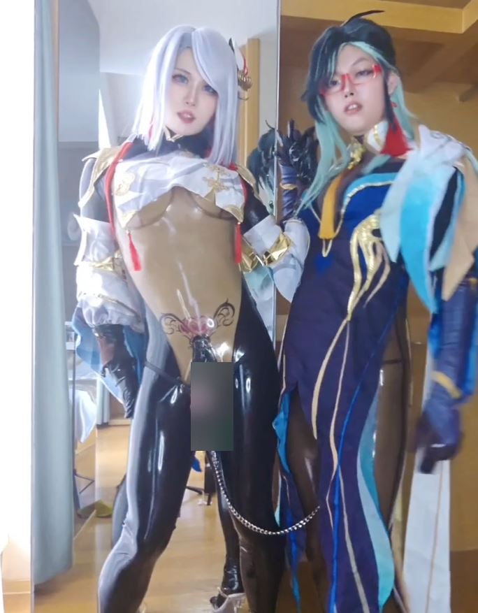 阿优胶衣男娘推特视觉合集700P+100V160G冲击感拉满